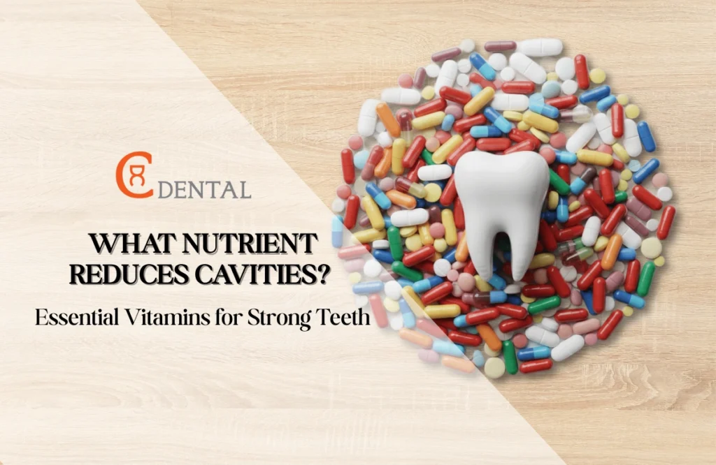 Healthy foods rich in vitamins and minerals that reduce cavities and support gum health