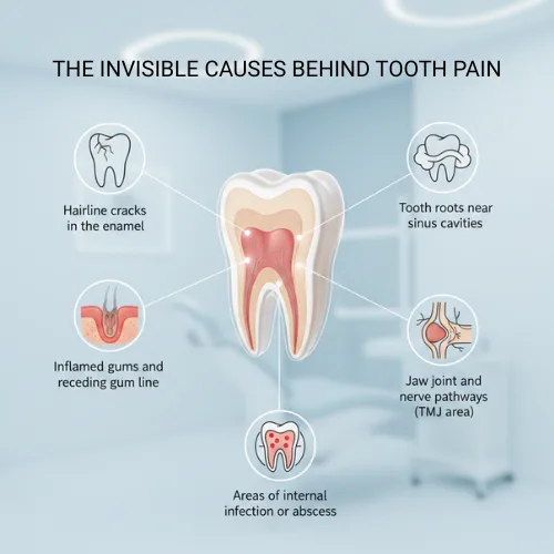 The Invisible Causes Behind Tooth Pain